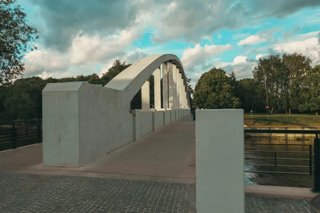 Scenic Urban Bridge