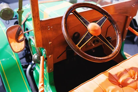Vintage Car Interior