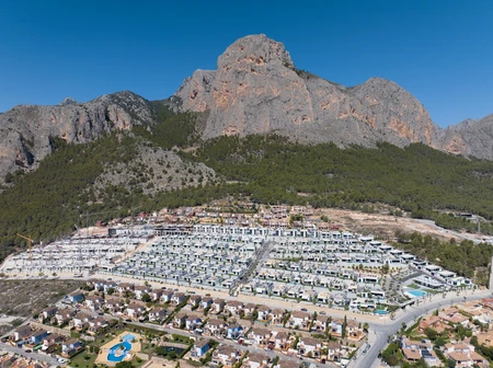 Aerial View of Residential Development