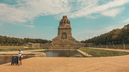 Historic Monument in a Park