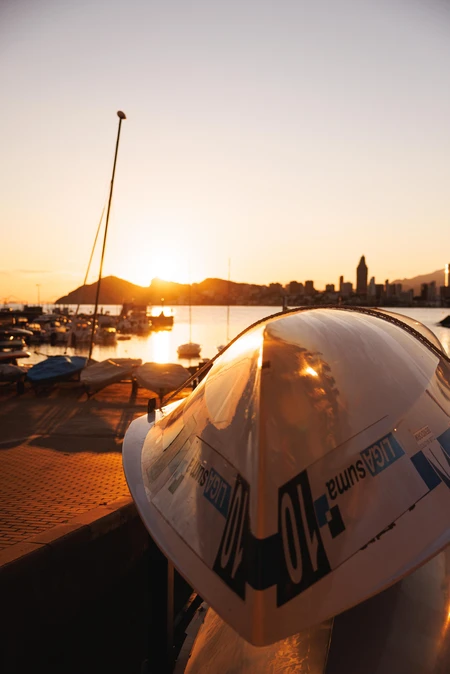 Sunset Over Marina