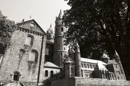 Historic Architecture in Black and White