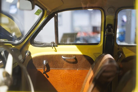 Vintage Car Interior