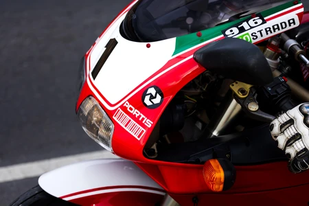 Sport Bike Close-Up