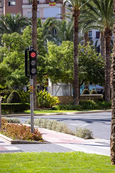 Urban Traffic Light Scene