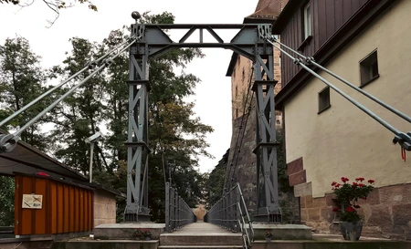 Charming Suspension Bridge