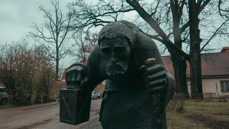 Historic Bronze Statue