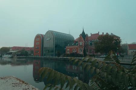 Scenic Riverside Architecture