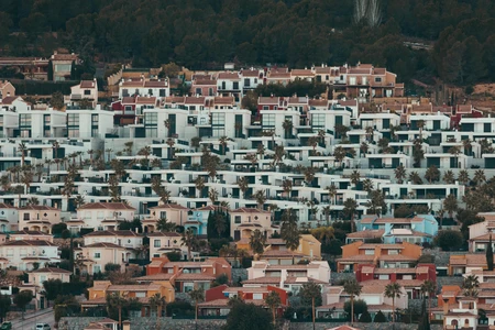 Hillside Housing View