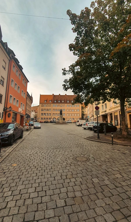 Quaint Cobblestone Street