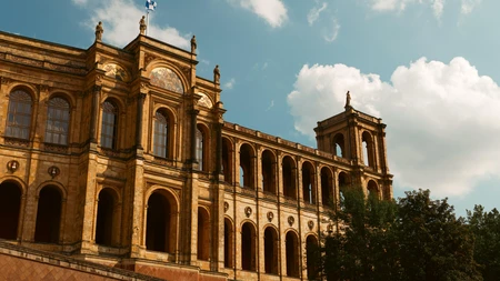 Historic Architecture under Blue Sky