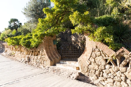 Rustic Stone Entrance