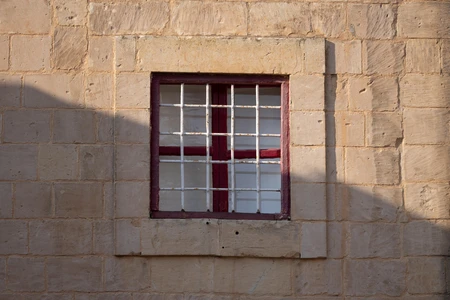 Old Brick Wall with Window