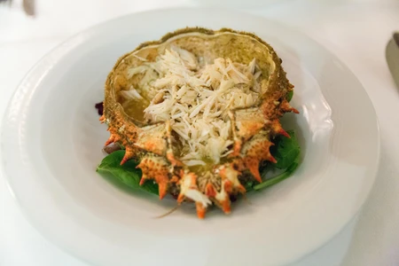 Crab Dish on Plate