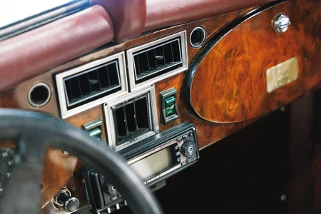 Vintage Car Dashboard