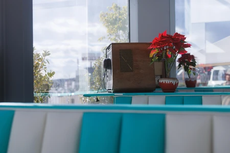 Cozy Diner Interior