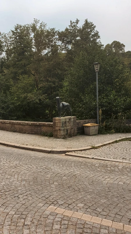 Serene Cobblestone Street View