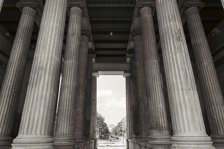 Historic Column Passage