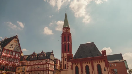 Historic Architecture under Blue Skies