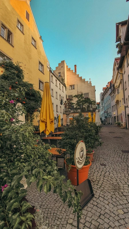 Charming European Alley