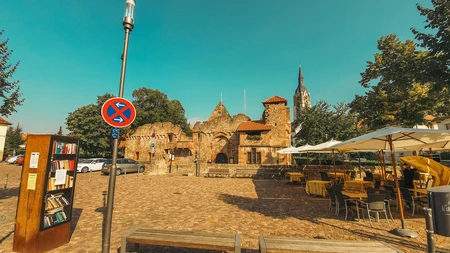 Historic Square with Rustic Charm