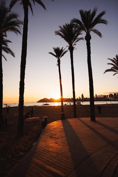 Sunset on the Beach