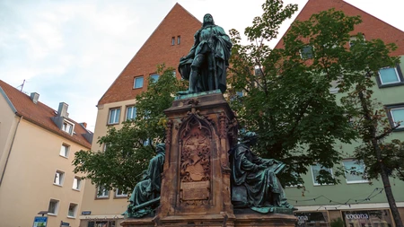 Historic Monument in Urban Setting