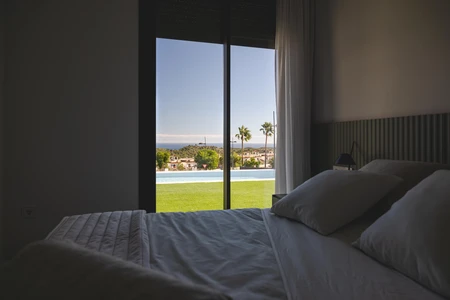 Serene Bedroom View