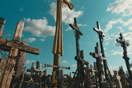 Forest of Crosses