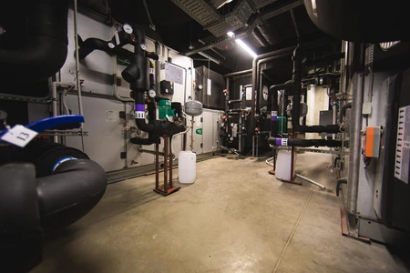 Industrial Machinery Room