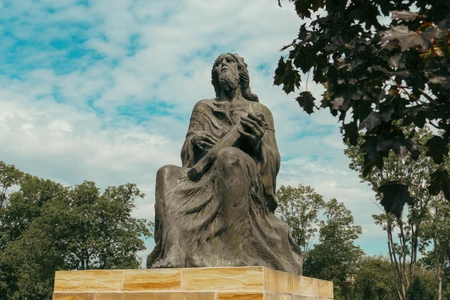 Statue in a Park