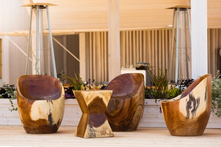 Rustic Outdoor Seating