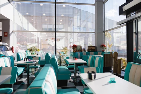 Retro Diner Interior