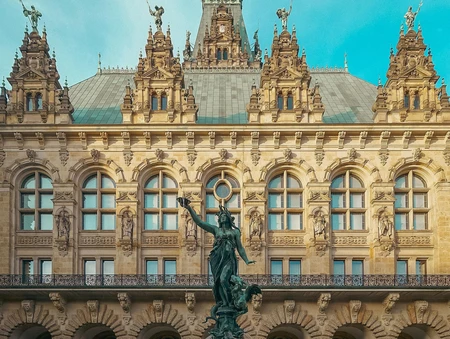 Ornate Historic Building Façade