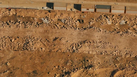 Aerial View of Rocky Terrain