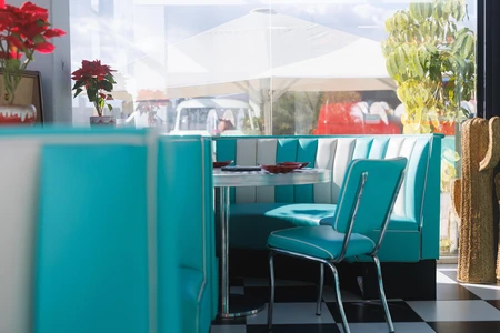 Vintage Diner Interior