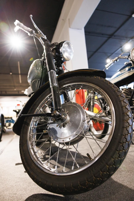 Classic Motorcycle Display