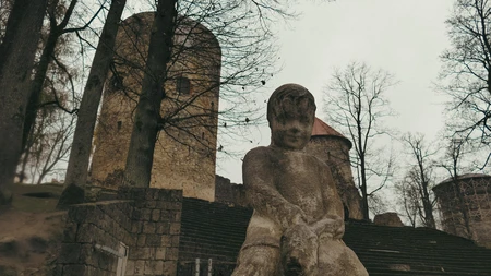 Historic Fortress Scene
