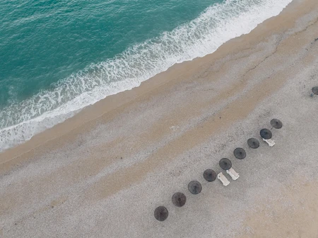 Serene Beach View