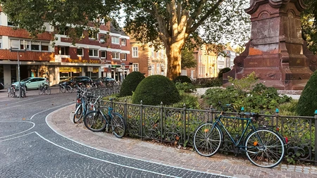 Charming Urban Park Corner