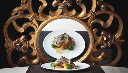 Elegant Culinary Presentation