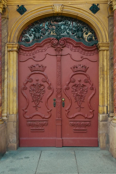 Ornate Architectural Doorway