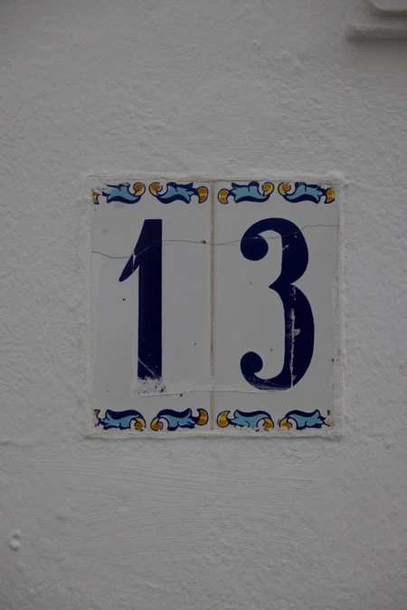 Decorative House Number