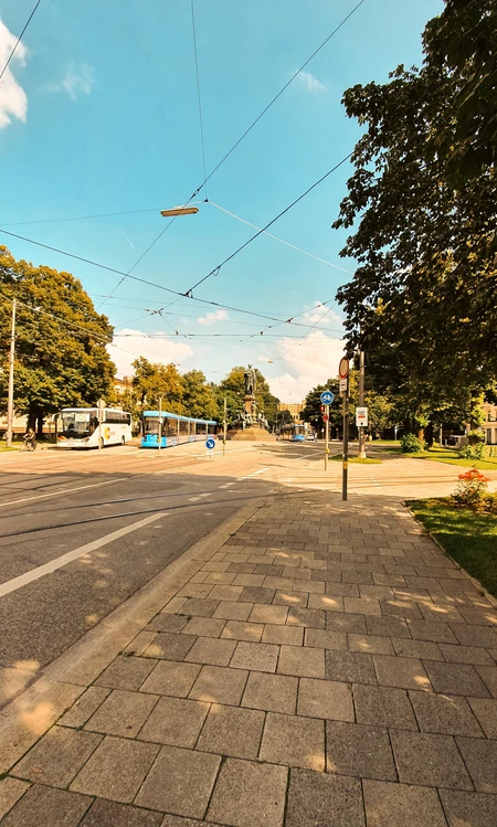 Sunny Street View