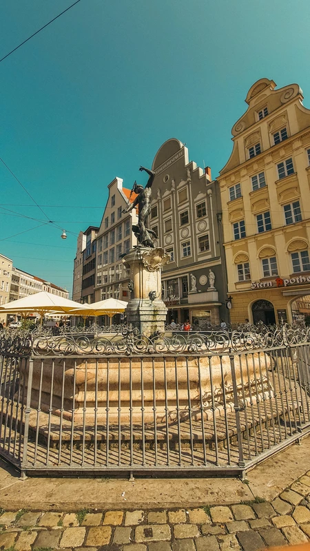 Historic City Square Fountain