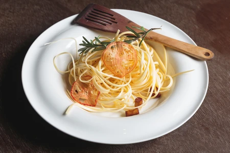 Gourmet Spaghetti Dish