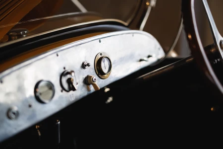 Vintage Car Dashboard