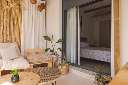 Cozy Balcony Retreat