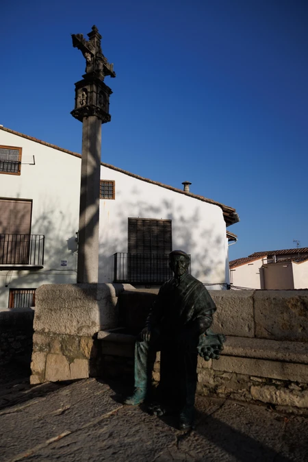 Historic Plaza with Statue