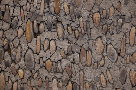 Pebble Stone Wall